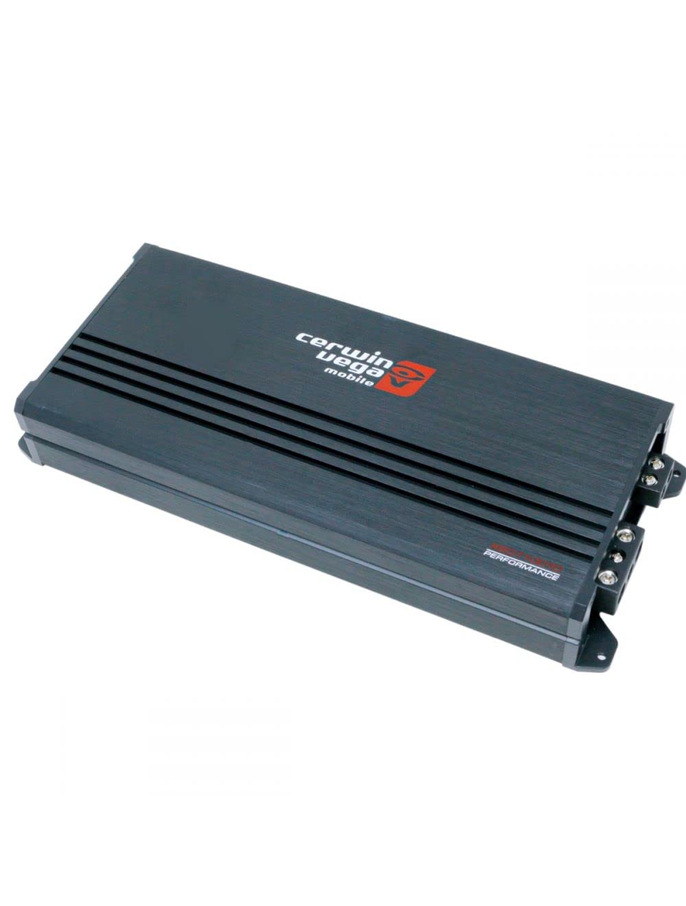 Cerwin Vega 1100W RMS 1 Channel High-Efficiency Class D Monoblock Amplifier,Car Audio Powerhouse, Compact with Vega Bass Boost, Ideal for Car Speakers, RCA Pass Thru - XED11001D