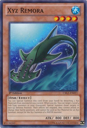 Yu-Gi-Oh! - Xyz Remora (CBLZ-EN011) - Cosmo Blazer - 1st Edition - Common