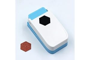 1 Inch Square Punch, Punch for Paper Crafts – Heavy-Duty Manual Corner Cutter Tool for Scrapbooking, Card Making, DIY Journal