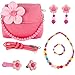 mibasies Dress Up Jewelry for Little Girls Pretend Play Kids Purse