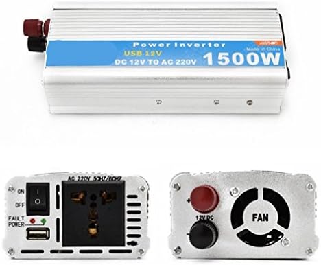 Car Power Inverter 1500W DC 12V 24V to AC 220V 110V Voltage Converter Cigarette Lighter Adapter Power Inverter