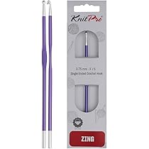 Agulha para Crochê Zing Aluminium 3.75mm - 47468 - Knitpro