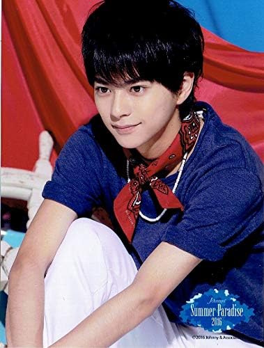 Amazon 佐藤勝利 Sexy Zone 公式生写真 Summer Paradise 16 衣装紺 口閉じ アイドル 芸能人グッズ 通販