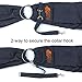 Alfie Pet - Chico 2.0 Revisible Pet Sling Carrier with Adjustable Strap - Color: Denim and Brown