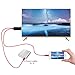 Lightning to HDMI MAOZUA 1080P HDMI Video AV Cable Connector Conversion Same Screen Device HDTV Adapter Cable 6.5FT for iPhone 8/7/6/5 Series Pad Air/mini/Pro Pod Touch on HDTV Projector (Standard)