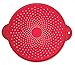 Silicone Splatter Guard Skillet Pot Pan Cover Strainer Trivet Round 11