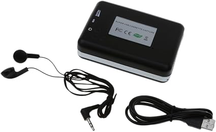 Amazon Usb接続 カセットテープ デジタル 変換機 コンバーター Mp3変換プレーヤー ノーブランド品 ポータブルカセットプレーヤー