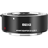 Meike Metal Lens Adapter EF-EOSR Auto-Focus Mount Converter for Canon EF/EF-S Lens to EOS-R EOS-RP R5 R6 R7 R10 C70 and RED K