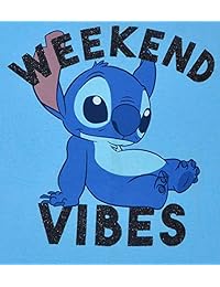 Disney camiseta sin mangas para niña, diseño de Lilo y Stitch