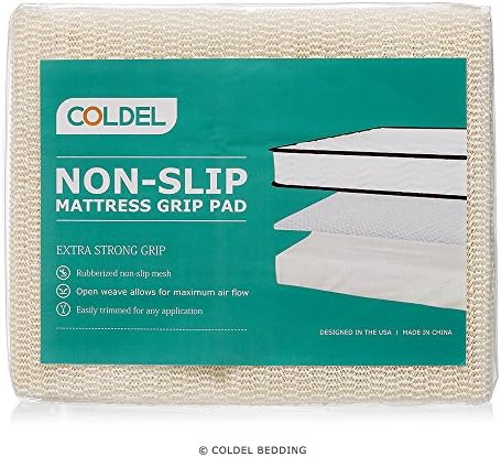Coldel Non Slip Mattress Gripper and Area Rug Pad, Keeps Mattress Rug In Place - King Size 75" x 79" (6.25'x 6.5')