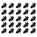 Partsam25 Pcs 9mm Fender Retainer Push Clips MR200300 for Honda Mitsubishi