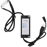 Sonew Mobile Card Terminal for Contactless Payments, MDB Payment Device to PC Converter Bill Acceptor Round Collector USB Adapter Interface Box