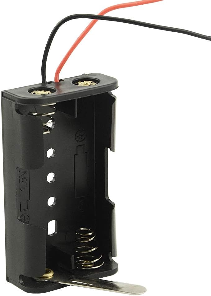 WMYCONGCONG 5 PCS 2x 1.5V AA Battery Holder with Alligator Clips - Image 4