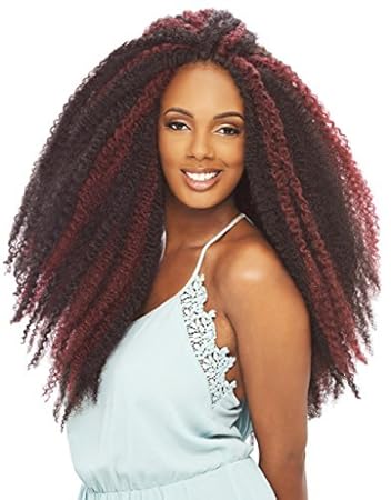 Amazon Com Janet Collection Afro Twist Marley Braid Crochet Hair