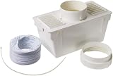 UTIZ Universal Tumble Dryer Internal Condenser Vent Hose Kit 4in 1m view 2