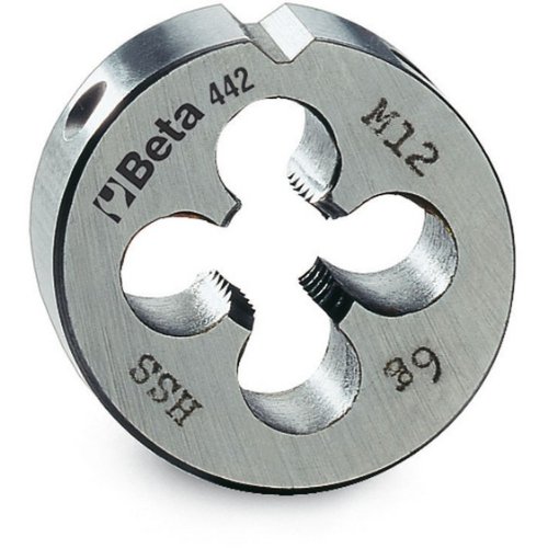 Beta 4420020 HSS Round Die, Coarse Pitch, M20 x 45mm O/D