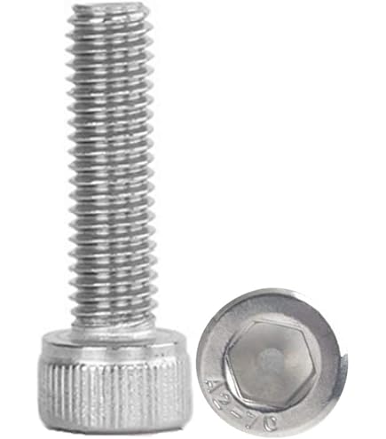 Tornillos De Cabeza De Enchufe De 5/16-18 X 2 Pulgadas, Roscados