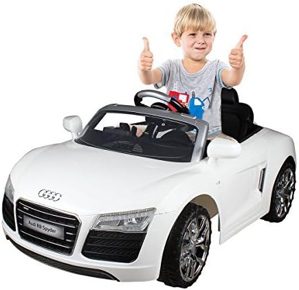 audi r8 spyder 12v ride on car