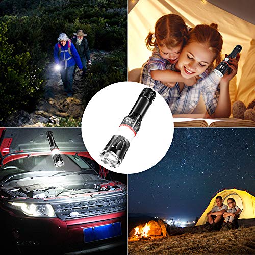 iToncs Rechargeable Flashlight High Lumens, Flashlight with