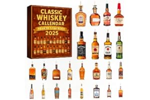 Whiskey Advent Calendar 2025,Bourbon & wine Advent Calendar 2025, A Daily Tasting Journey Through the World of Whiskey-with 3