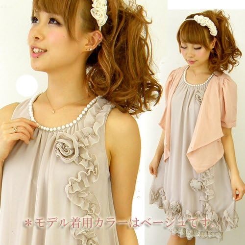 Amazon パール ベージュ ワンピース お呼ばれ 結婚式 パーティードレス 謝恩会 卒業式 フォーマルドレス C032 ワンピース チュニック 通販