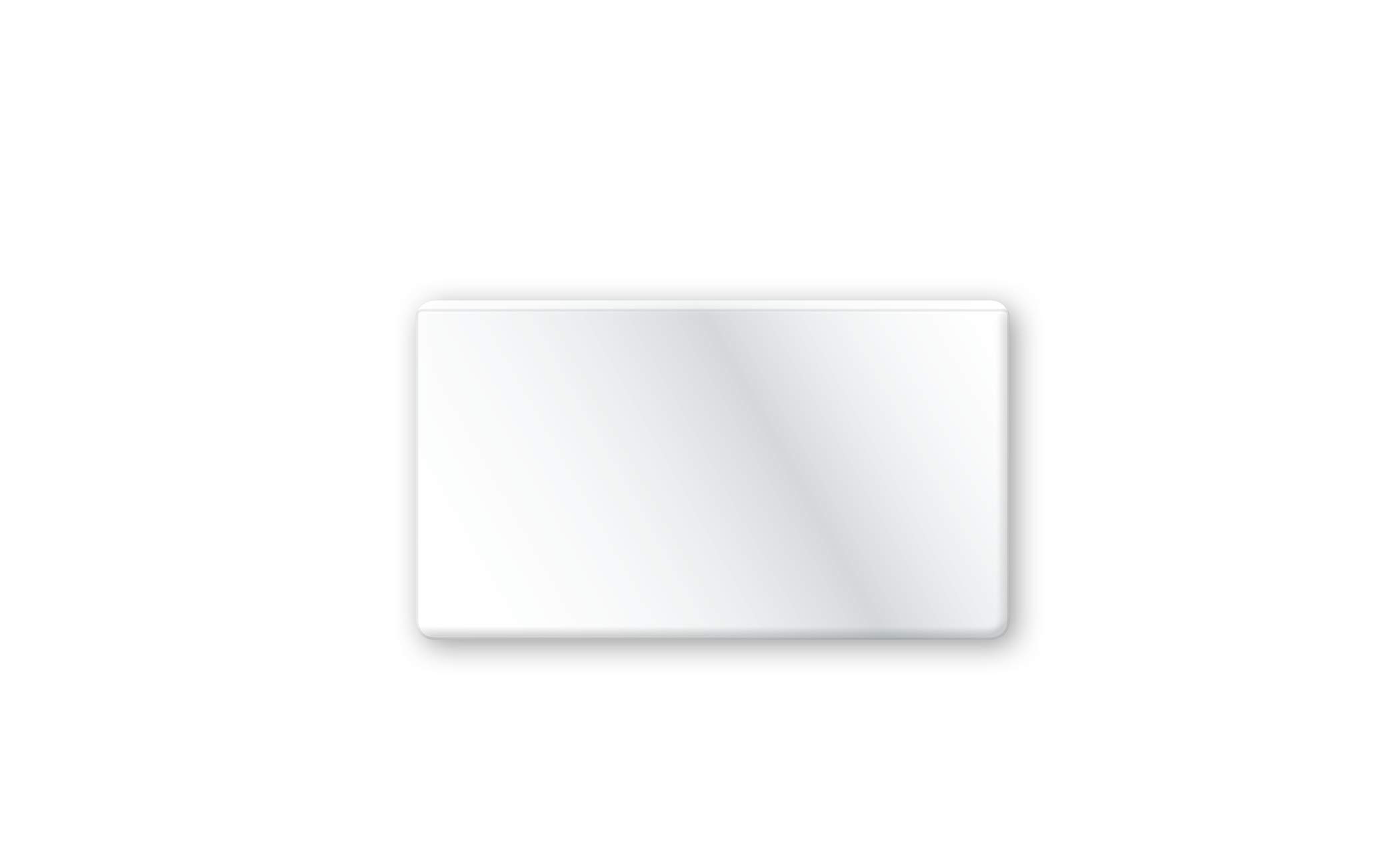 HERMA 1422 Self-Adhesive Business Card Pockets, Pack of 100, 95 x 60 mm, Card Sleeves for Sticking, Foil Pockets for Folders, Ring Binder, Collector's Folder, Transparent