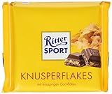 Ritter Sport Knusper Flakes Bar, 3.5 Ounce