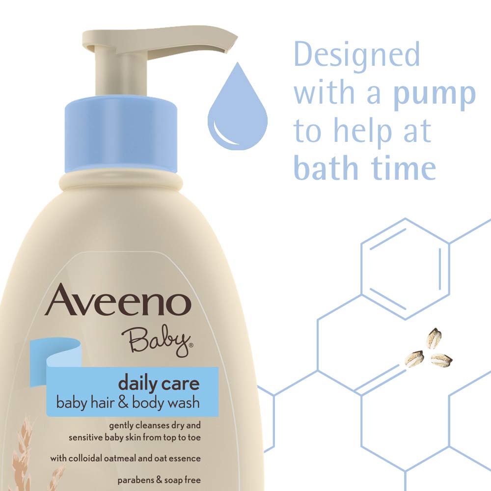 Aveeno Baby Daily Care Hair Body Wash 300 Ml Buy Online In