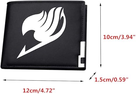 Amazon Com Aslnsong Anime Slim Front Pocket Wallet Short Pattern Pu Purse Wallet For Men Students Fairy Tail - amazon com aslnsong anime slim front pocket wallet short pattern pu purse wallet for men students roblox a