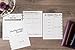 BetterNote Meal Plan Refill Pages for Discbound Planners, Fits Levenger Circa, TUL, Happy Planner, Staples ARC, Menu, Grocery List (6 months, 9-Disc, 7
