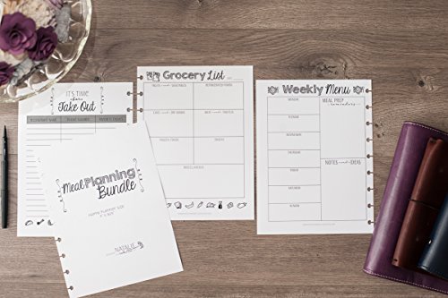 Meal Planning Bundle for The Happy Planner, 6 Month Supply