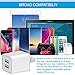 YUNSONG USB Wall Charger, Charger Adapter, 2-Pack 2.1Amp Fast Dual Port Travel Adapter Portable Rapid Phone Charger Block Power Charging Plug (ETL Listed) Compatible with Phone/Pad