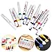 NUOLUX Waterproof Art Marker Pen for Painting - 12 Colors