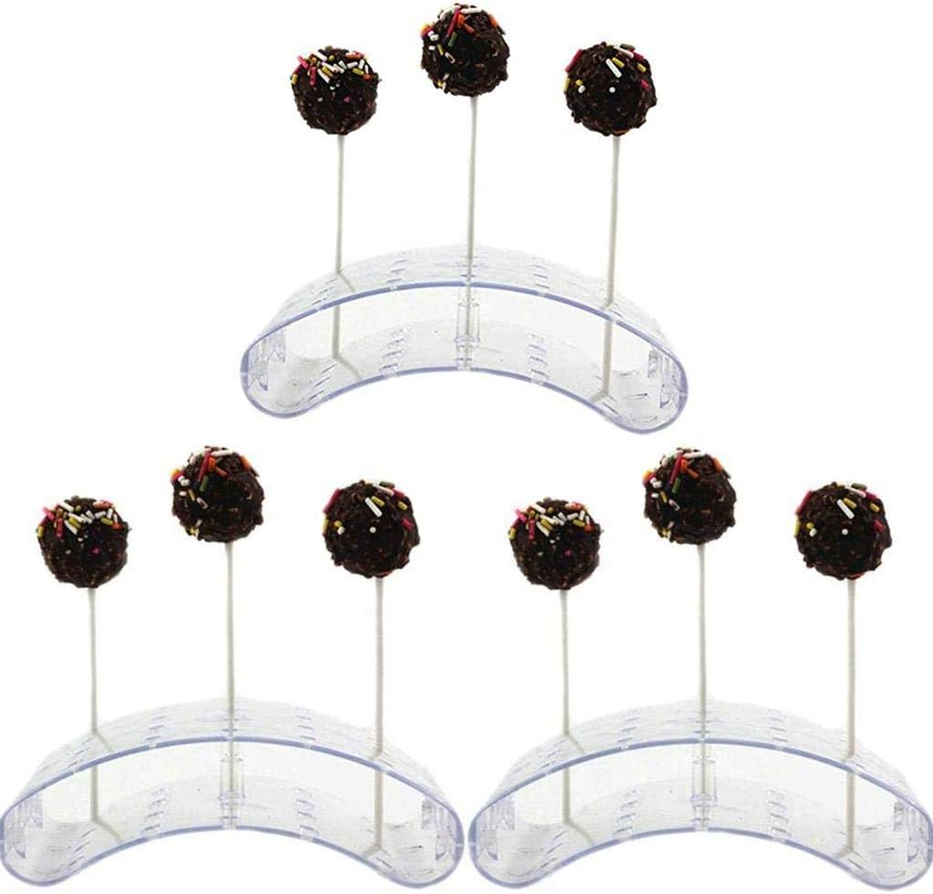 Amazon Com 3pcs 20 Hole Small Acrylic Transparent Lollipop