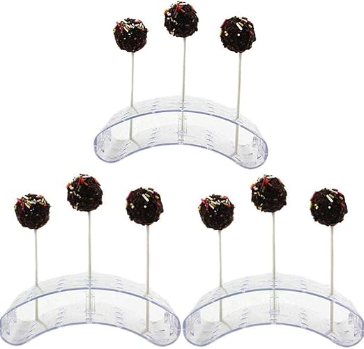 Amazon Com 3pcs 20 Hole Small Acrylic Transparent Lollipop