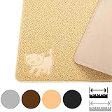Smiling Paws Pets Cat Litter Mat, BPA Free, XL Size 35
