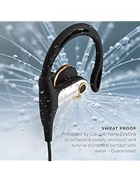Tmass Tech, auriculares Bluetooth, los mejores auriculares inalámbricos deportivos, auriculares estéreo de alta definición a prueba de sudor, gimnasio, entrenamiento, 7 9 horas, cancelación de ruido, graves profundos, HiFi, micrófono, compatible con iPhon