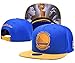 Vicien Unisex Adjustable Fashion Leisure Baseball Hat,Golden State Warriors Cap (Blue Print)
