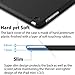 ROARTZ iPad Mini 2 Case, iPad Mini 3 Case, Black Slim Fit Smart Folio Case Rubber Coated Hard Shell Cover Light-Weight Auto Wake/Sleep Feature for Apple iPad Mini 1/2/3 Retina Display