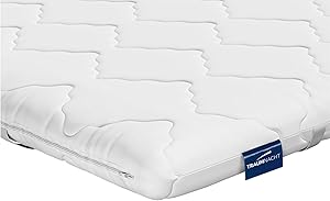 Traumnacht viscoelastischer orthopädischer Matratzentopper, mit Memory Foam Effekt, Öko-Tex zertifiziert, 90 x 200 cm, produziert nach deutschem Qualitätsstandard