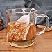 Tea Filter Bags, NUIBY Empty Tea Bags for Loose Leaf Tea - Disposable Tea Infuser Bags - 1 Cup Capacity, 100 Counts with 1pc Stainless Steel Tea Spoon (2.4in x 3.2in)