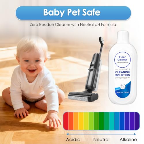 Floor Cleaning Solution for Tineco ONE S3, S5, S7, S9 Artist, Deep Cleaning for Hard Floors, Floor Cleaner for All Tineco Cordless Wet and Dry Vacuum Cleaners 500ml * 1