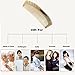 Fine Tooth Comb Natural Ox Buffalo Horn Comb - Anti-Static Hair Massage Comb
