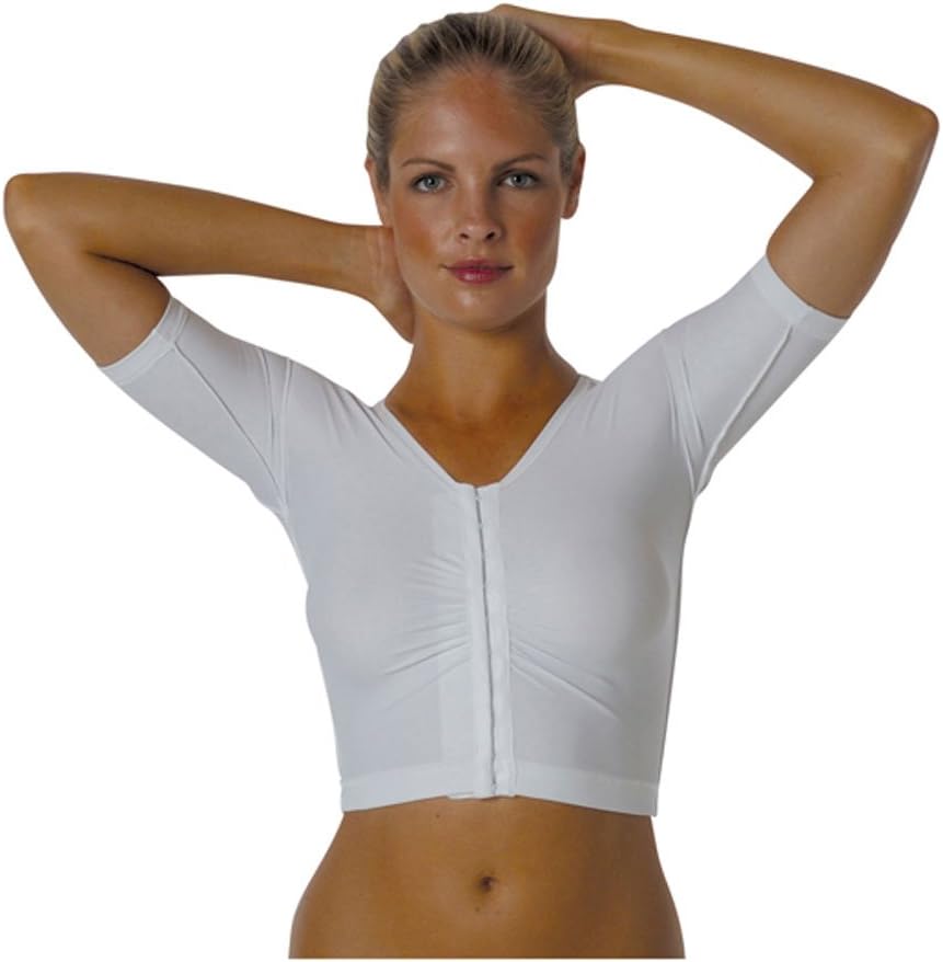 The Amazing Rainey Wear BS Short Sleeve Bolero-2XL-White