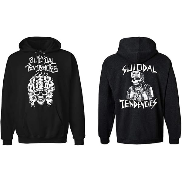 Suicidal Tendencies Tシャツ ダークグレー Suicidal Tendencies Official Logo Long Sleeve Shirt Grey S