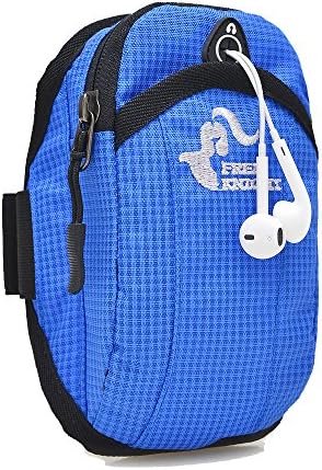 Marryry Fashion Durable Sports Armband Double Pockets Multifunctional Outdoor Arm Bag Arm Pocket For iPhone 5 5s 7 6 plus 6s, Samsung Note 5 4 3, Nexus 5 and Less Than 5.5 inches Cell