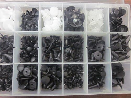 RETAINER GROMMET FENDER MOLDING TRIM CLIPS HOOD BUMBER RIVETS PIN INTERIOR EXTER ( 415pc FOR FORD )