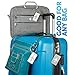 CE Luggage Tags *3 Units* Travel Suitcase Bag tag, Stainless Steel. 1-Year Warranty.