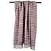 DII Modern Farmhouse Cotton Herringbone Blanket Throw with Fringe for Chair, Couch, Picnic, Camping, Beach, & Everyday Use, 50 x 60 - Barn Red
