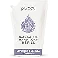 Puracy Natural Liquid Hand Soap Refill Pack- 64 fl oz Sulfate-Free Hydrating Gel Hand Soap- Lavender & Vanilla Scent, Plant-D